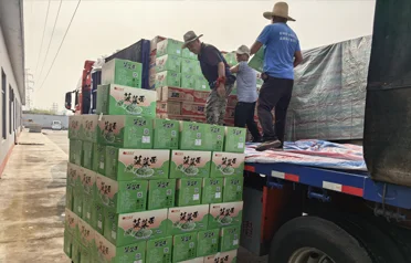 ¿A dónde fueron los 70 g de fideos de espinacas después de ser cargados en Qinhuangdao? ¿Cómo atiende Dongyang Food simultáneamente a los mercados nacional e internacional?