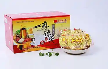 Qinhuangdao Dongyang Food lanza paquetes a granel de 3,5 kg de fideos Hot Pot y Malatang, no fritos, directos de fábrica